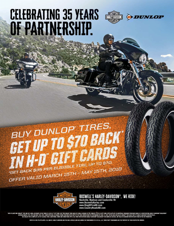 Harley dunlop tires discount